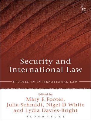 cover image of Security and International Law